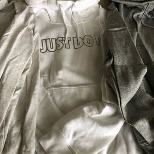 Nike scoop neck hoodies